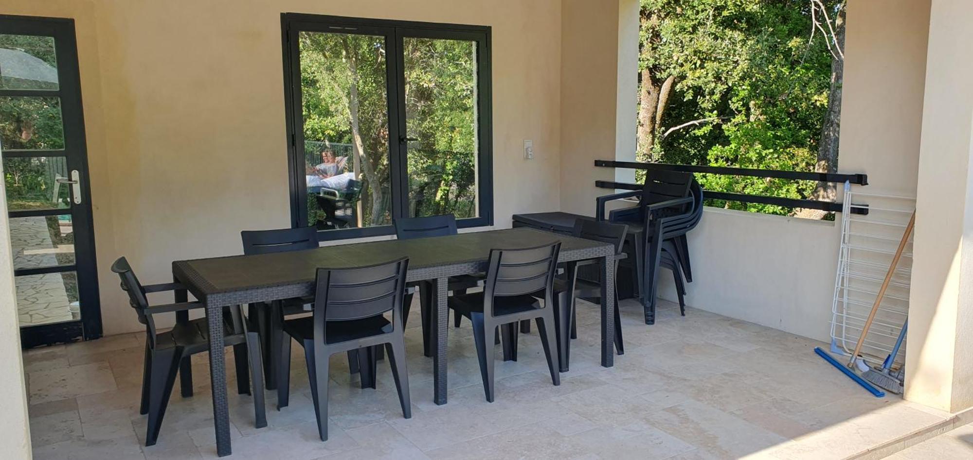La Casita villa avec piscine prés d'Uzes Saint-Laurent-la-Vernède Esterno foto