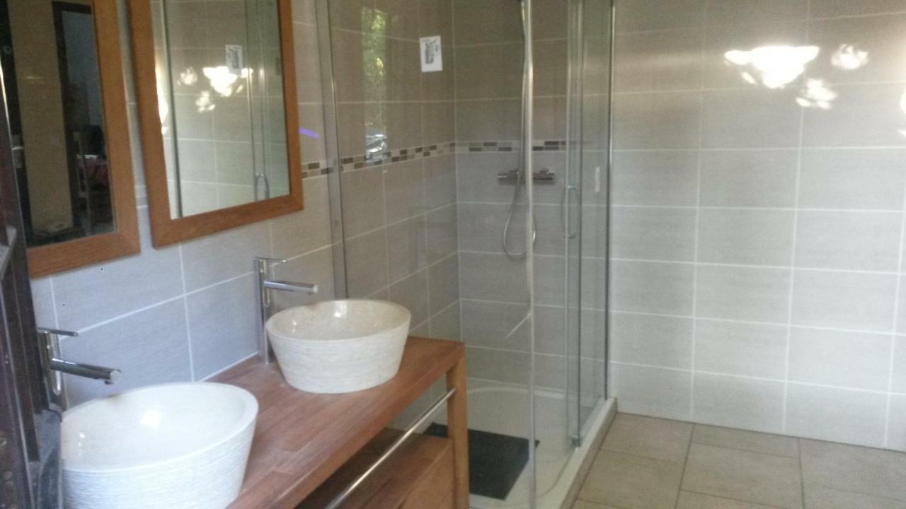 La Casita villa avec piscine prés d'Uzes Saint-Laurent-la-Vernède Esterno foto